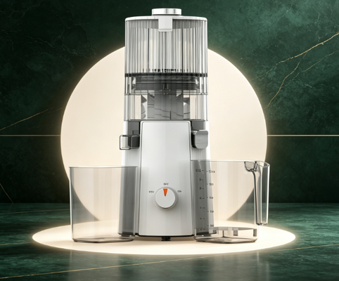 Juicer à domicile haut de gamme HJ102A Smart frais ️ Grand tremplin, fonctionnement silencieux et conception propre facile